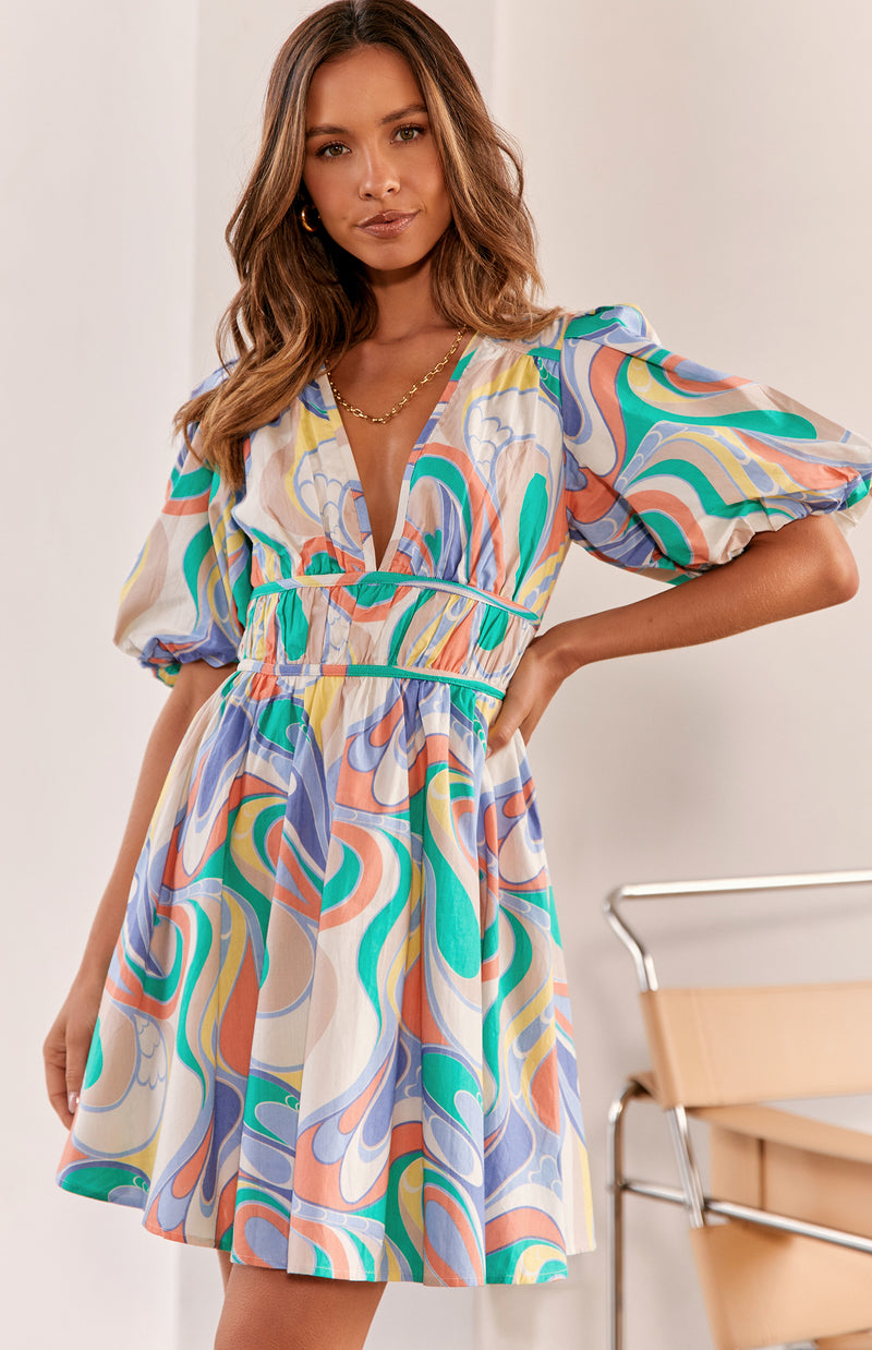 MONUMENT DRESS - ABSTRACT