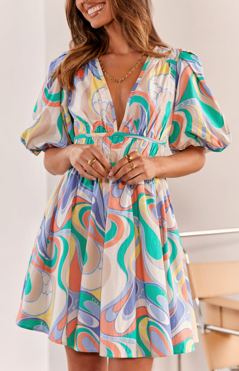 MONUMENT DRESS - ABSTRACT