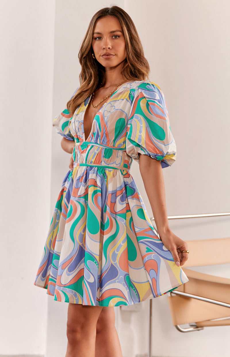 MONUMENT DRESS - ABSTRACT