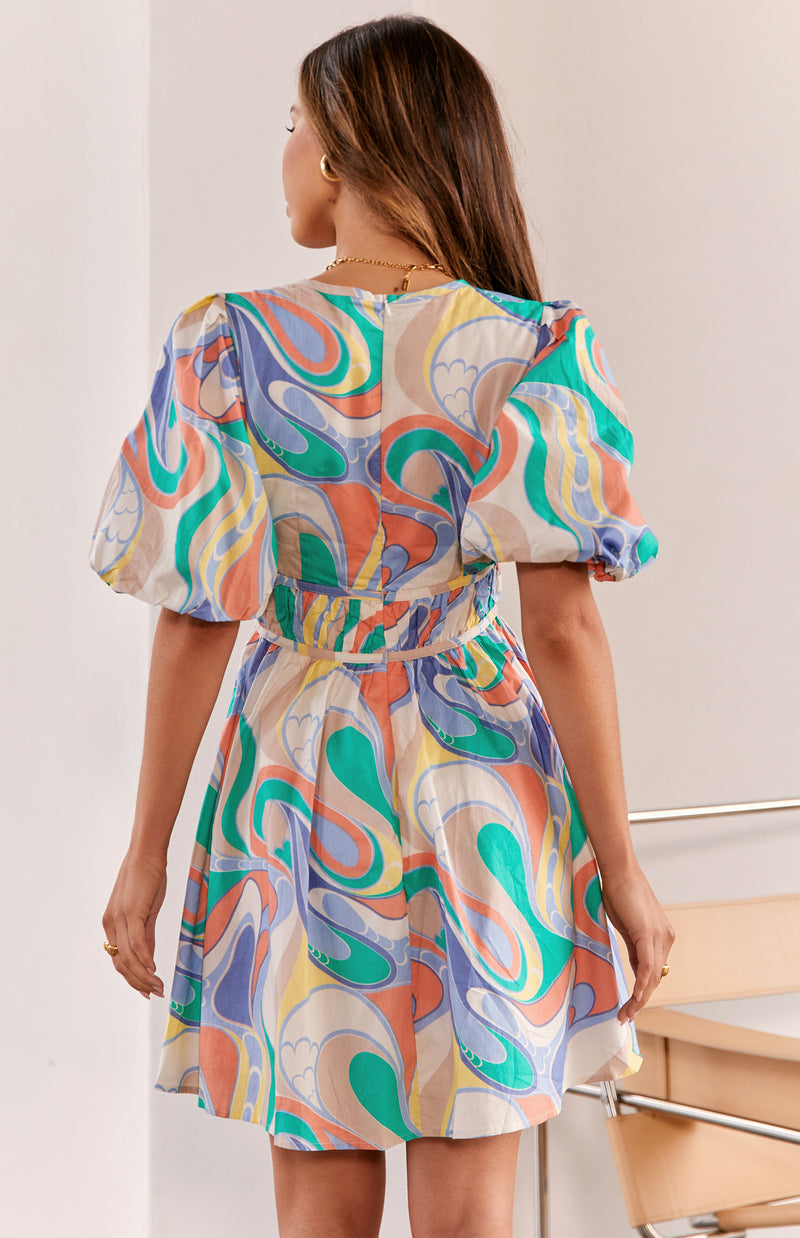 MONUMENT DRESS - ABSTRACT