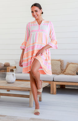 MOROCCO DRESS - NEON DUO (PREORDER)