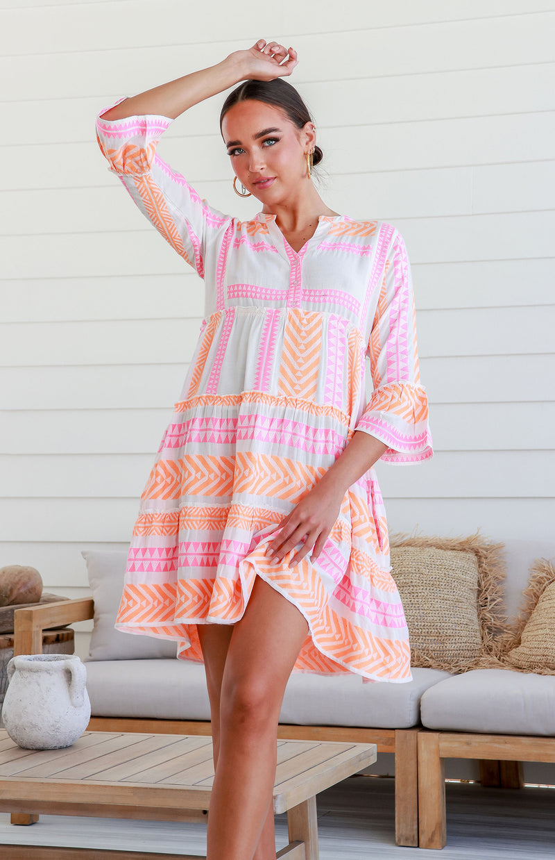 MOROCCO DRESS - NEON DUO (PREORDER)