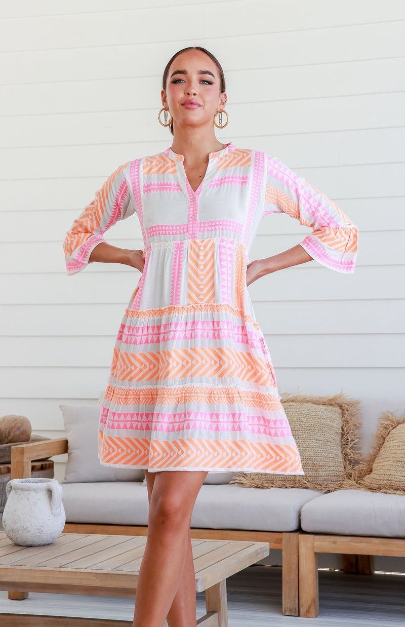 MOROCCO DRESS - NEON DUO (PREORDER)