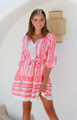 COSWAY DRESS - PINK