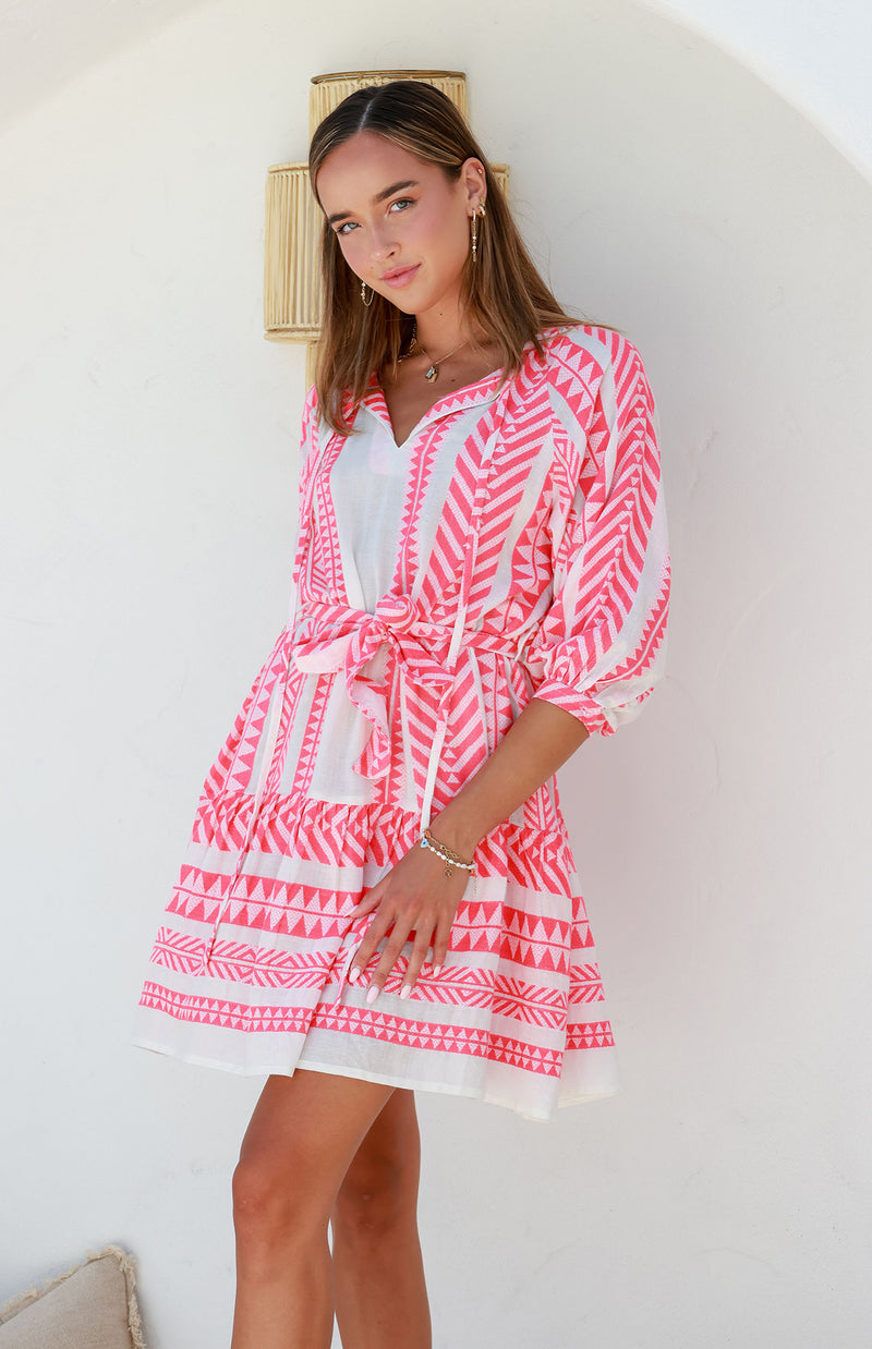 COSWAY DRESS - PINK