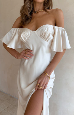 OMAHA DRESS - CHAMPAGNE