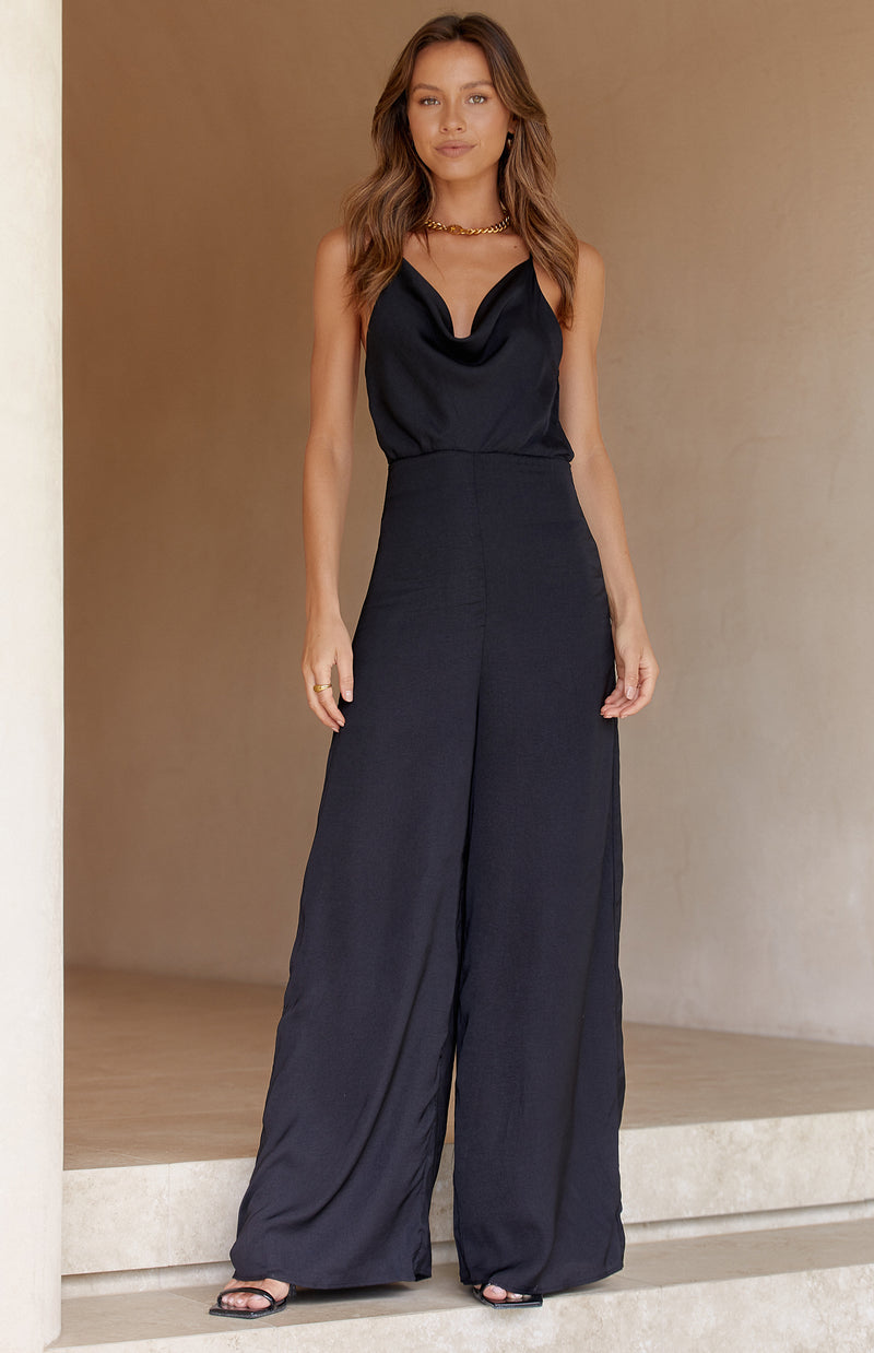 MOSS JUMPSUIT - BLACK
