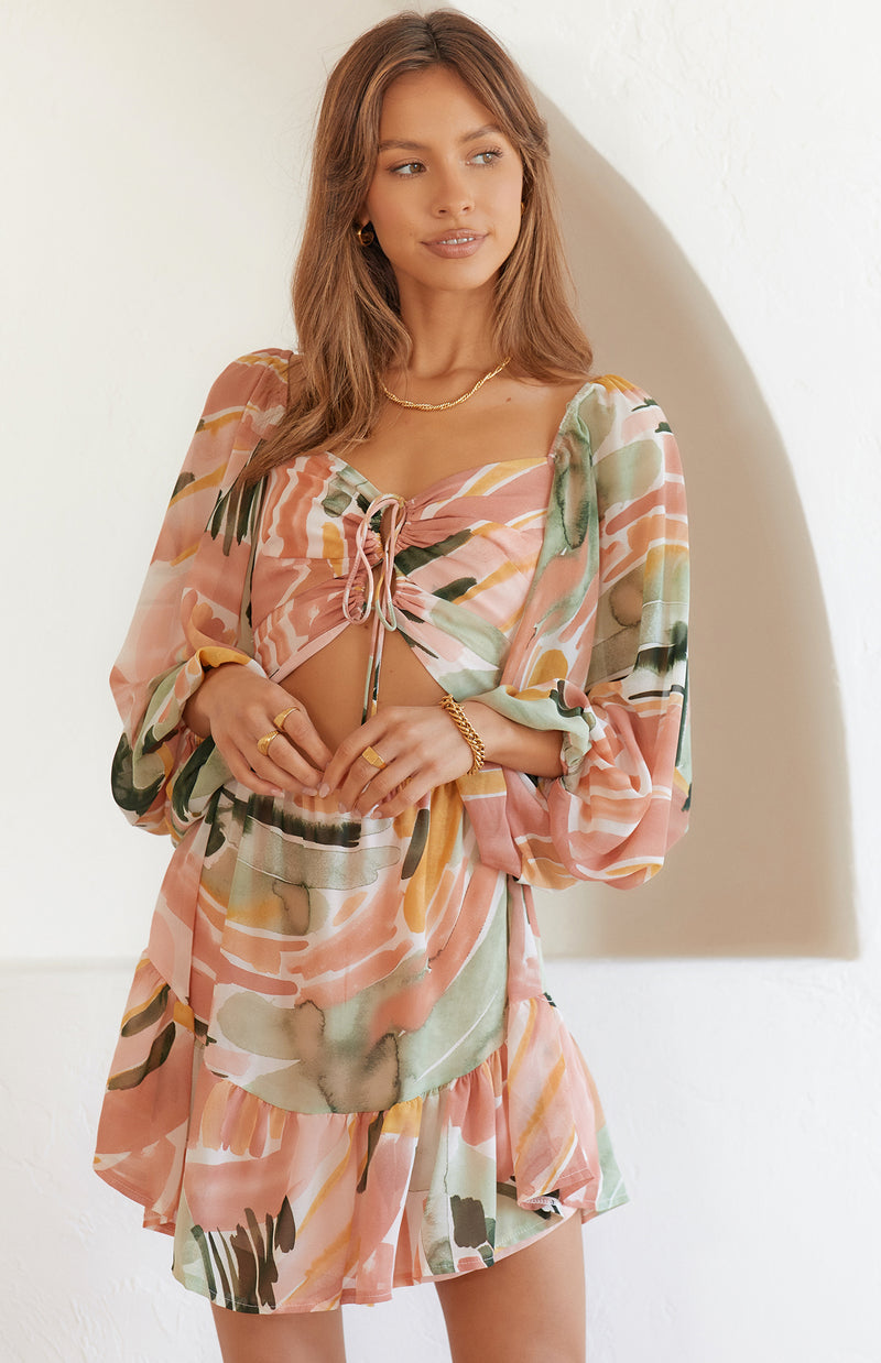 COURT DRESS - PRINT