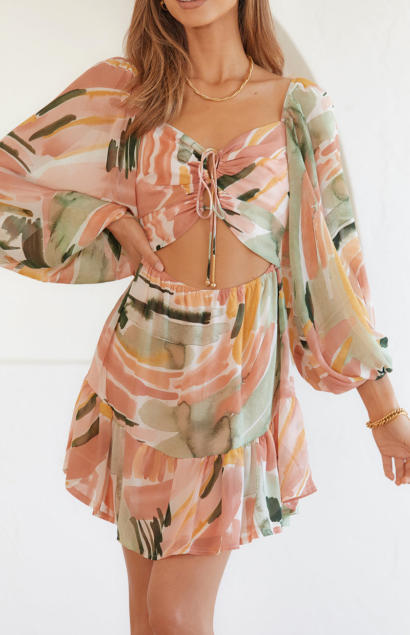 COURT DRESS - PRINT