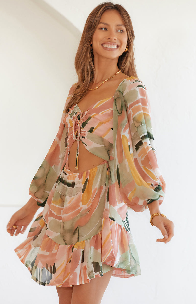 COURT DRESS - PRINT