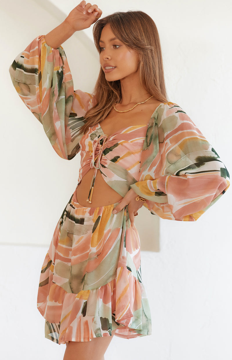 COURT DRESS - PRINT
