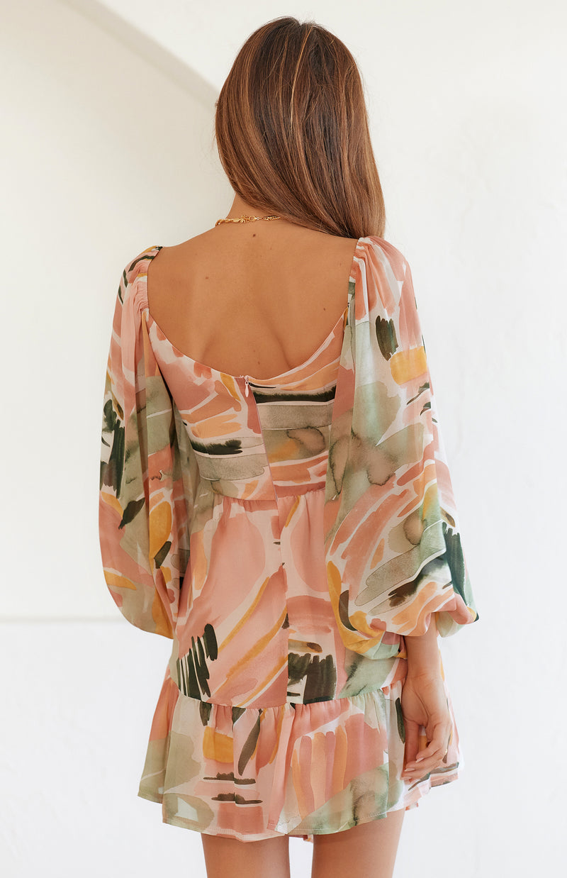COURT DRESS - PRINT