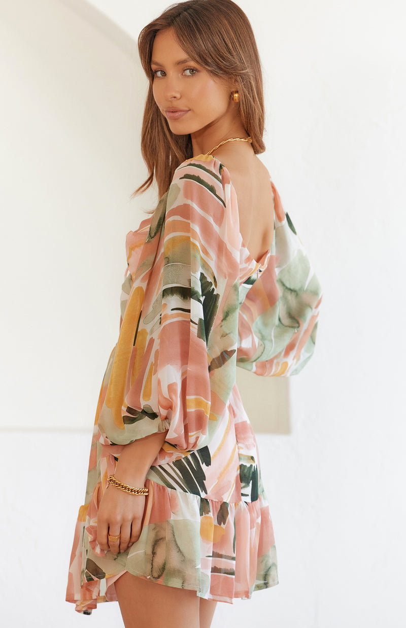 COURT DRESS - PRINT