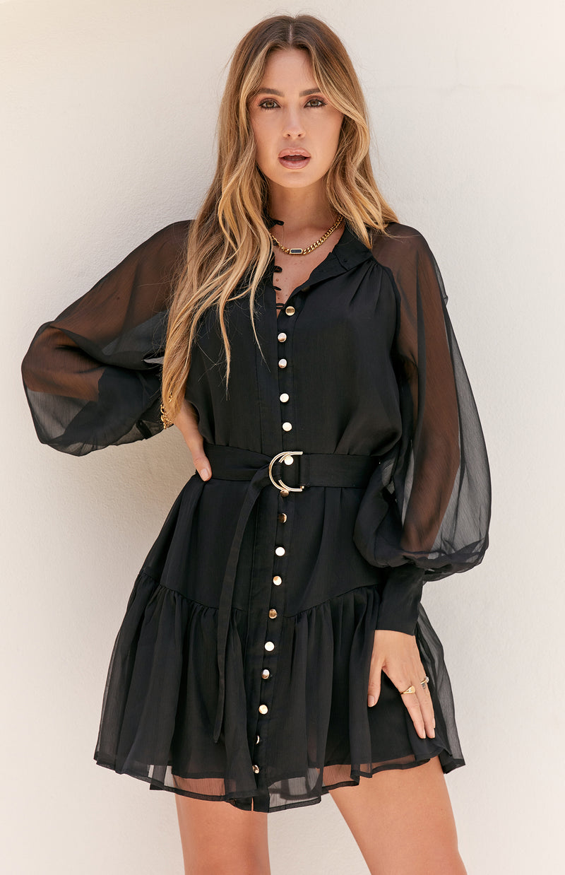 FERRIS DRESS - BLACK