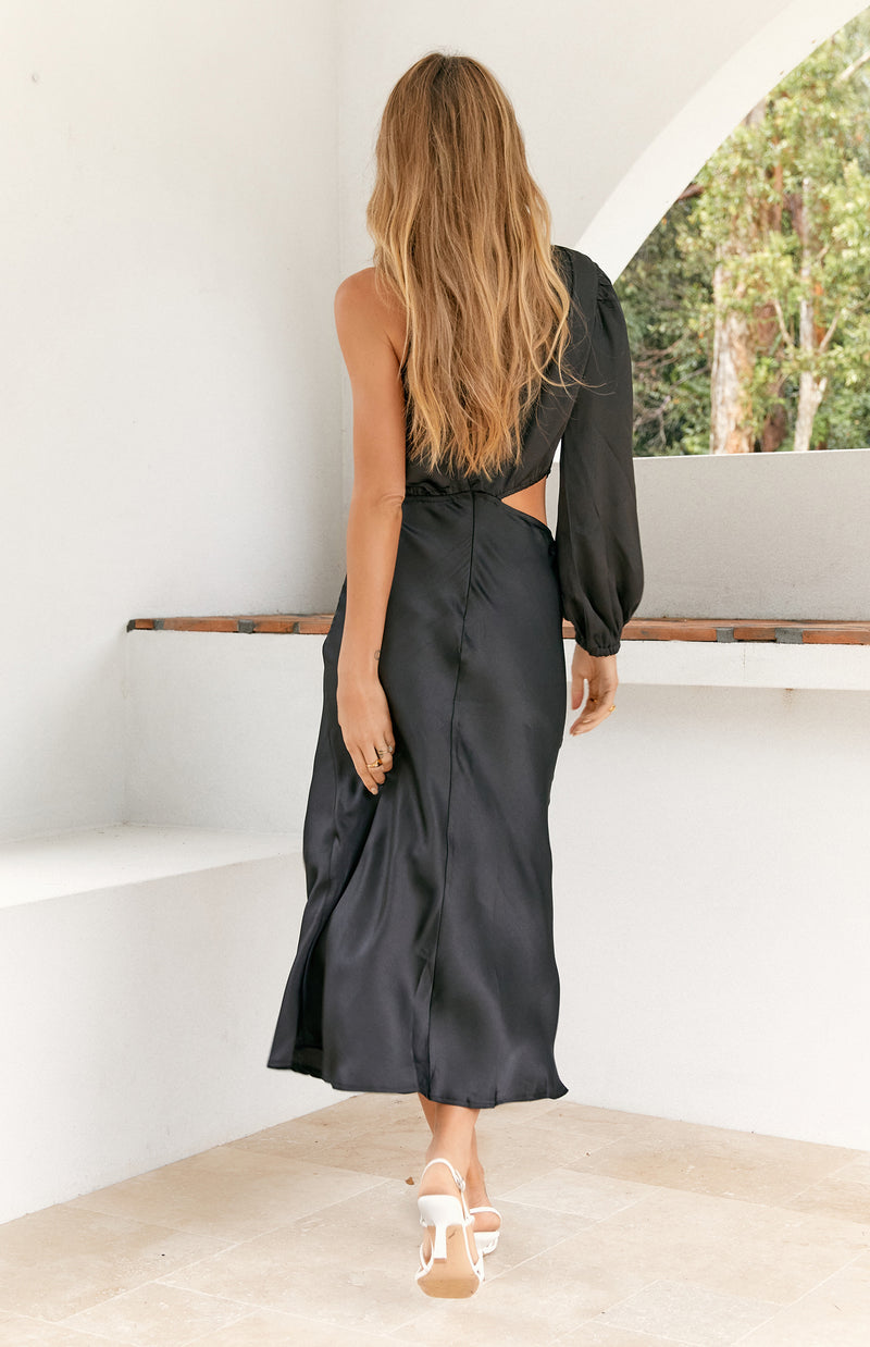 GRANITE DRESS - BLACK