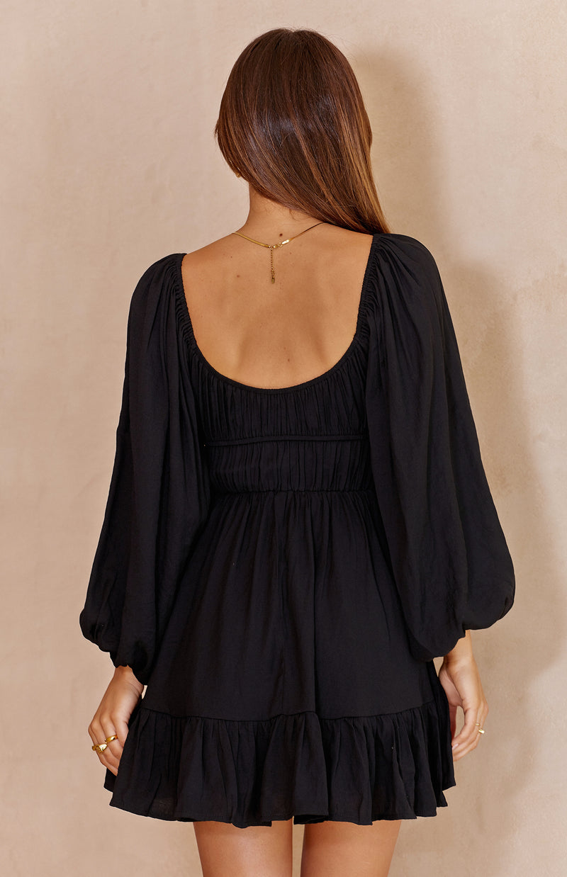 KARSON DRESS - BLACK