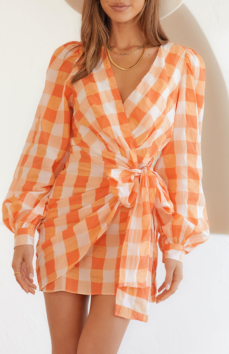 LENOX DRESS - ORANGE