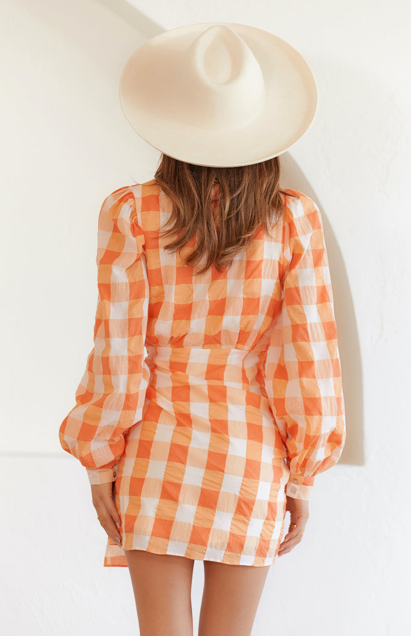 LENOX DRESS - ORANGE