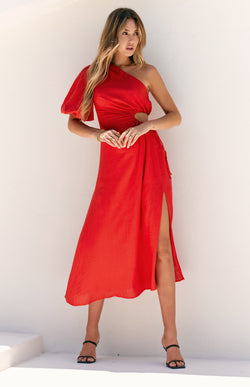 DYSON DRESS - RED