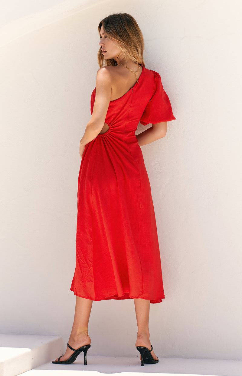 DYSON DRESS - RED