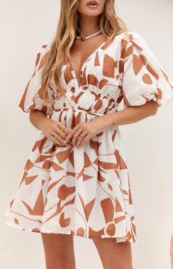 VULCAN DRESS - TAN