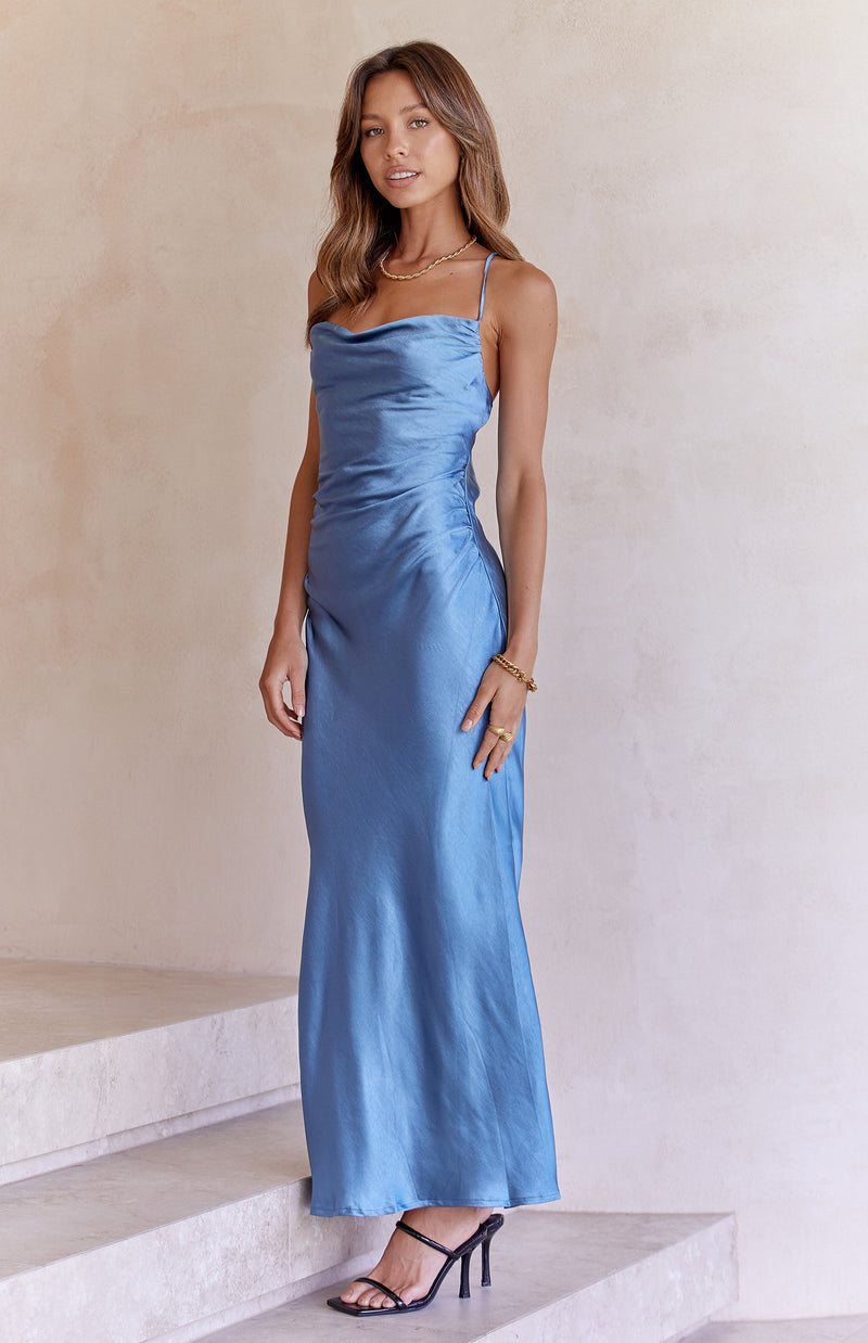 SULA DRESS - BLUE