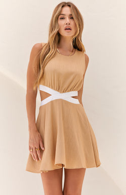 NOLAN DRESS - NUDE