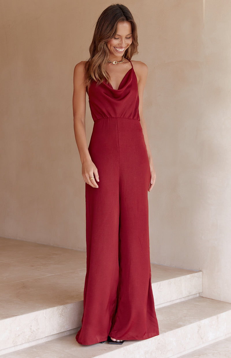 MOSS JUMPSUIT - RUST