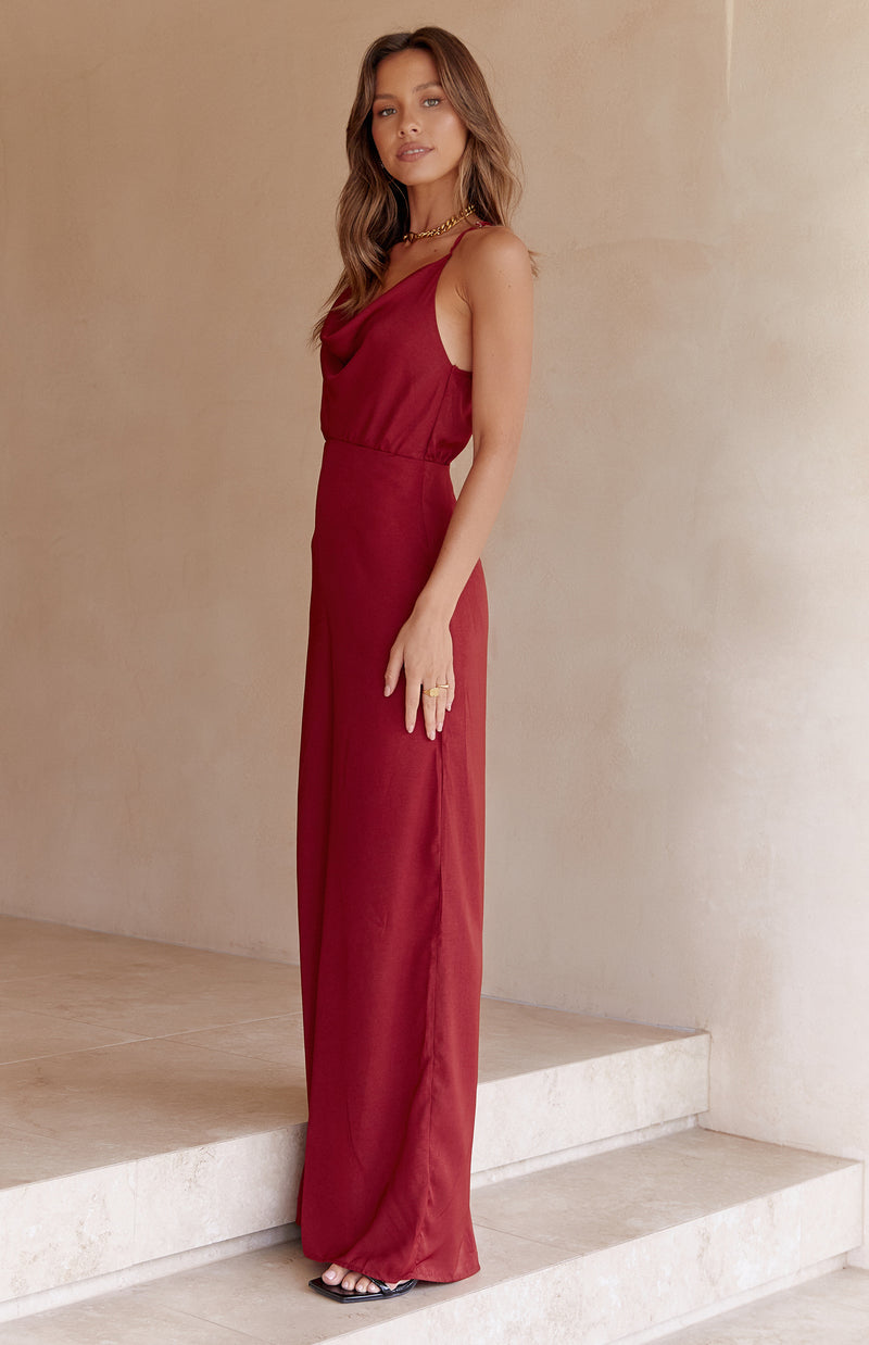 MOSS JUMPSUIT - RUST