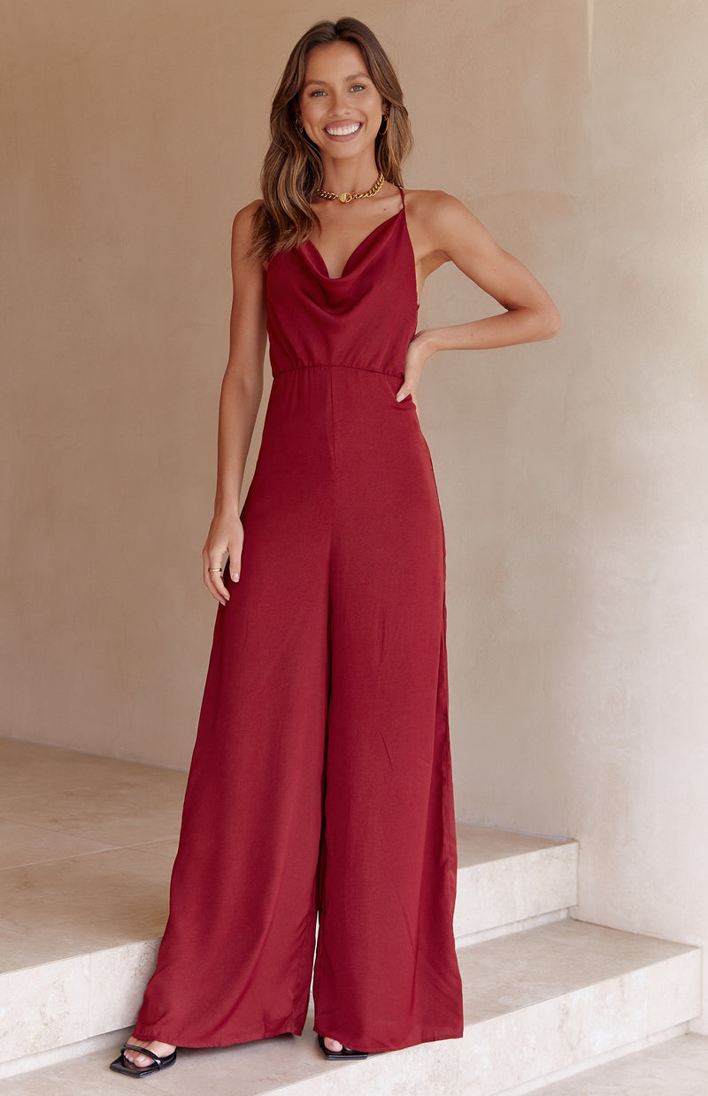 MOSS JUMPSUIT - RUST