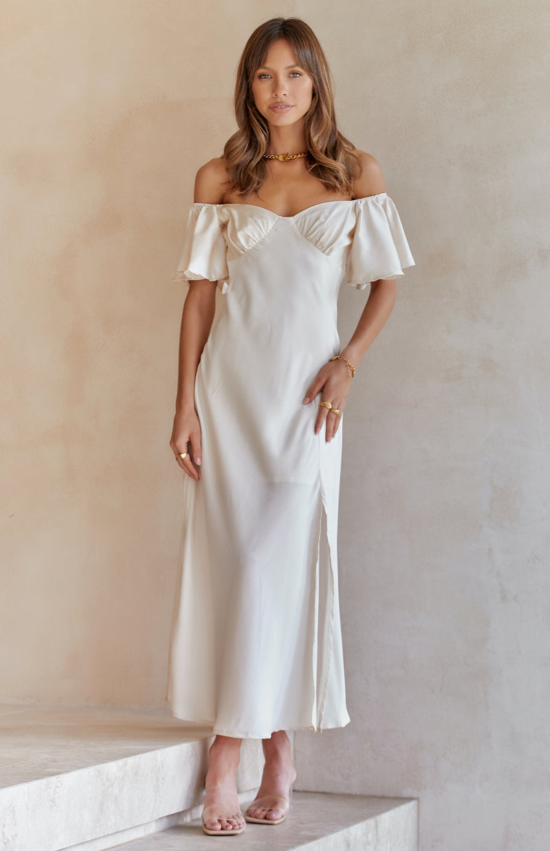 OMAHA DRESS - CHAMPAGNE