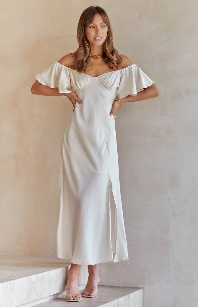 OMAHA DRESS - CHAMPAGNE