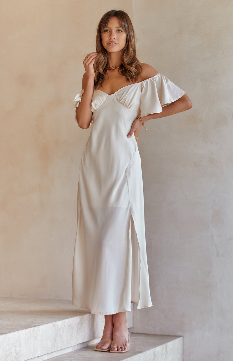OMAHA DRESS - CHAMPAGNE