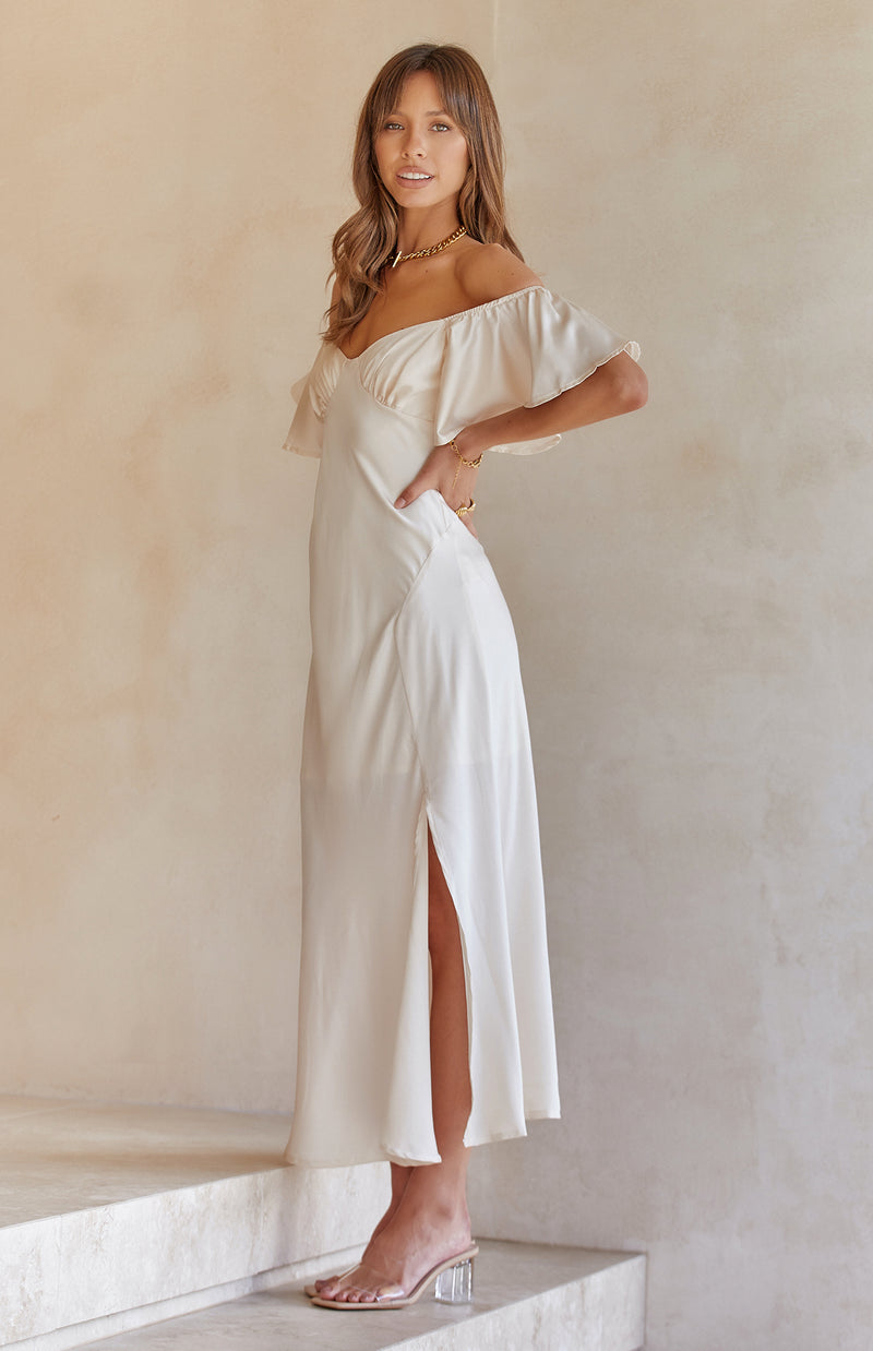 OMAHA DRESS - CHAMPAGNE