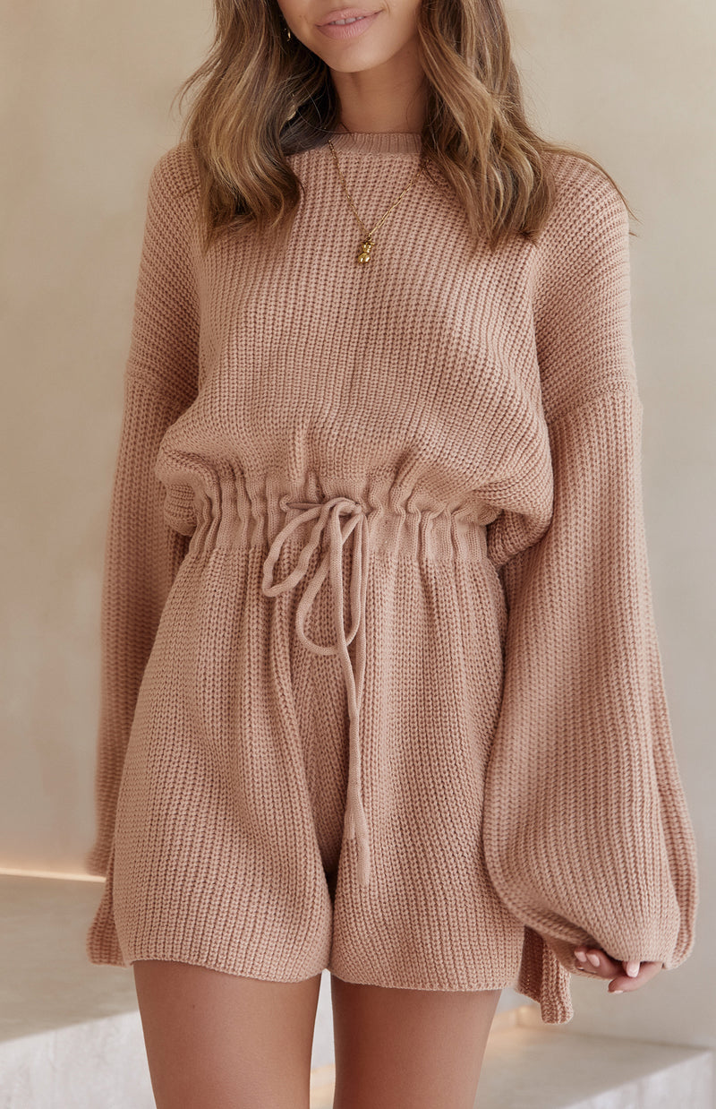 JUPITER PLAYSUIT - TAN