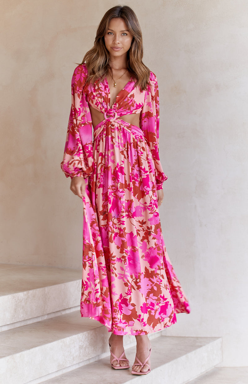 PARK DRESS - PINK PRINT