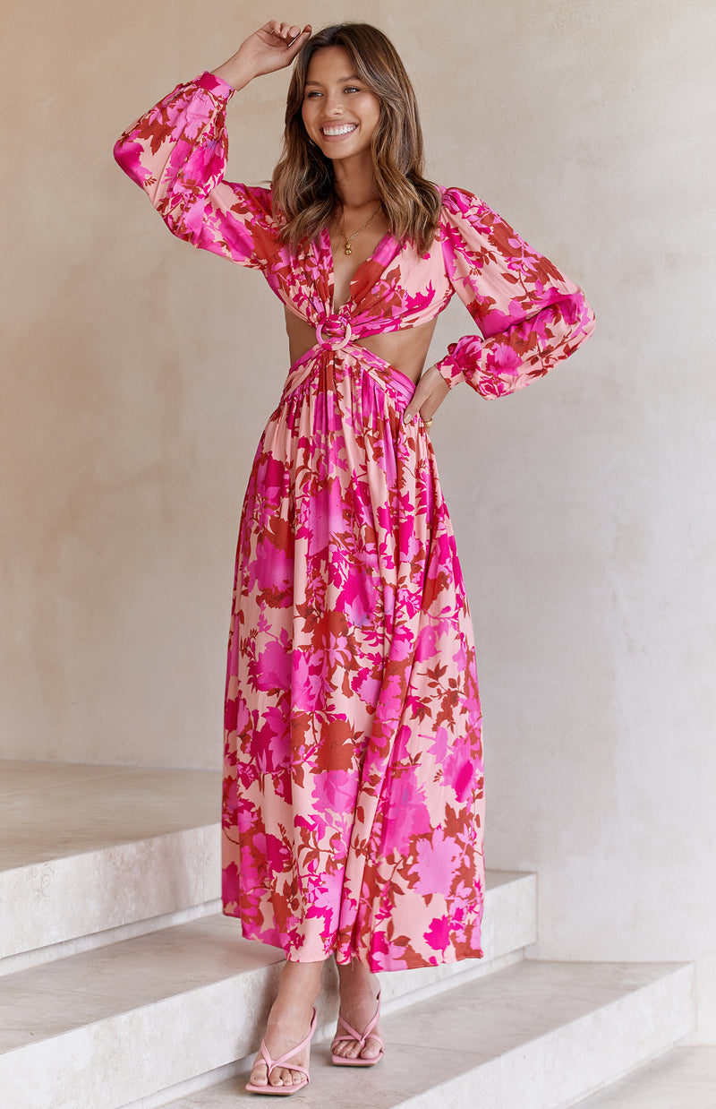 PARK DRESS - PINK PRINT