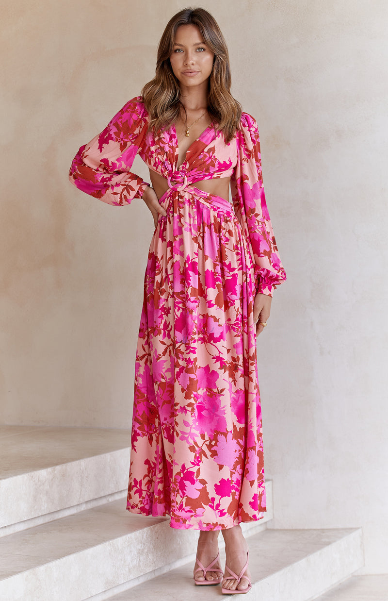 PARK DRESS - PINK PRINT