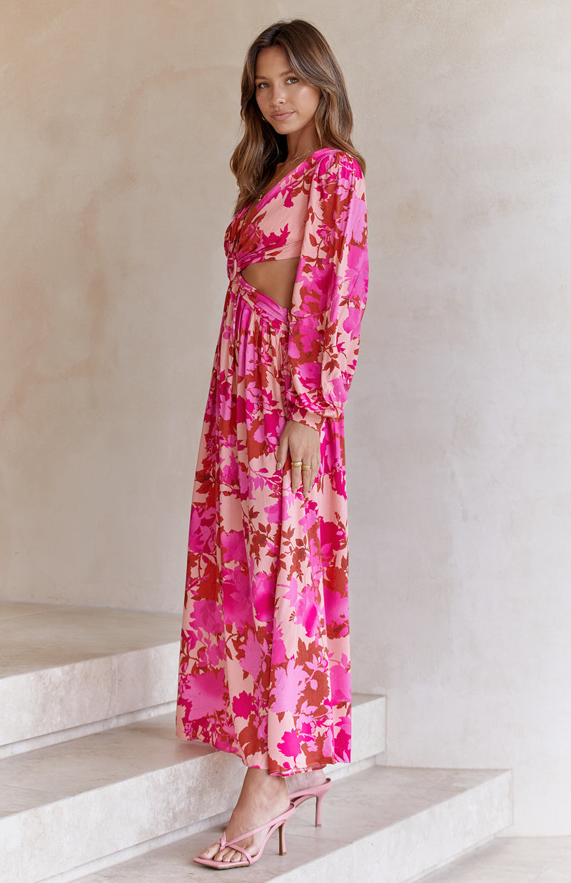 PARK DRESS - PINK PRINT