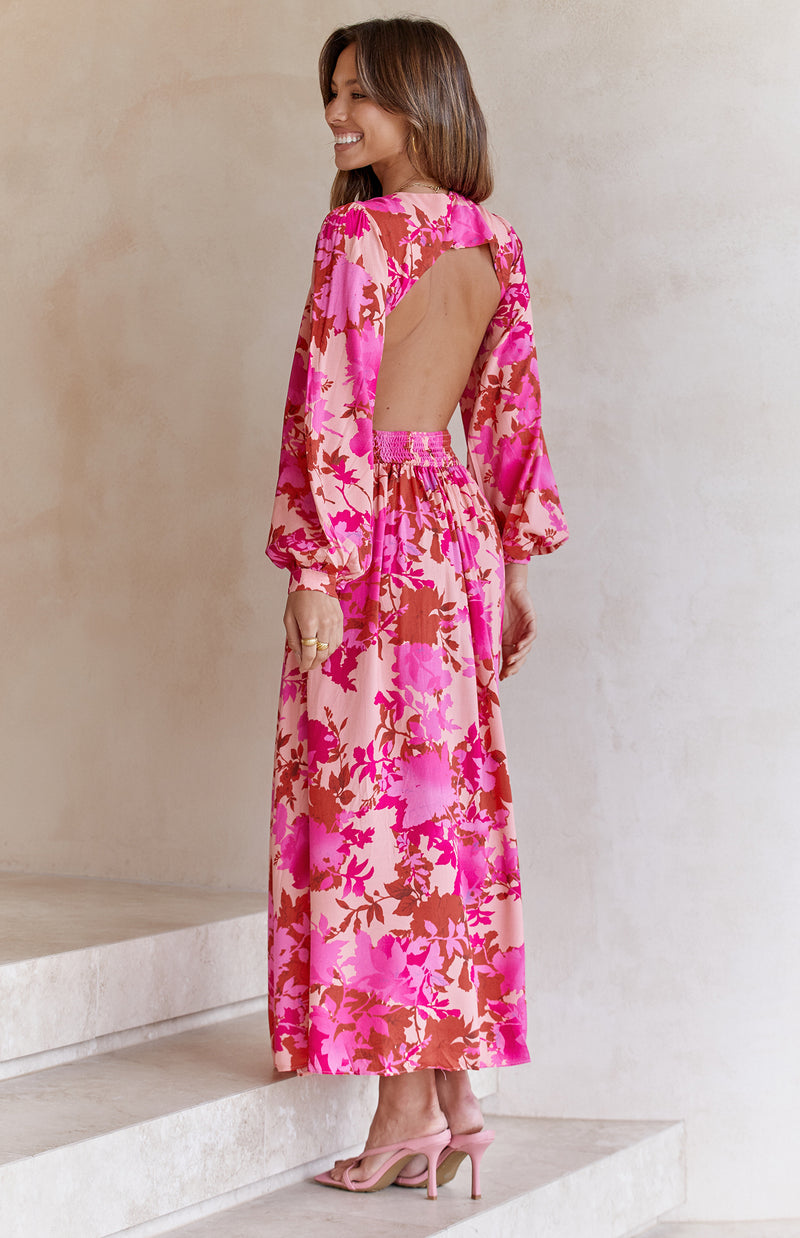 PARK DRESS - PINK PRINT