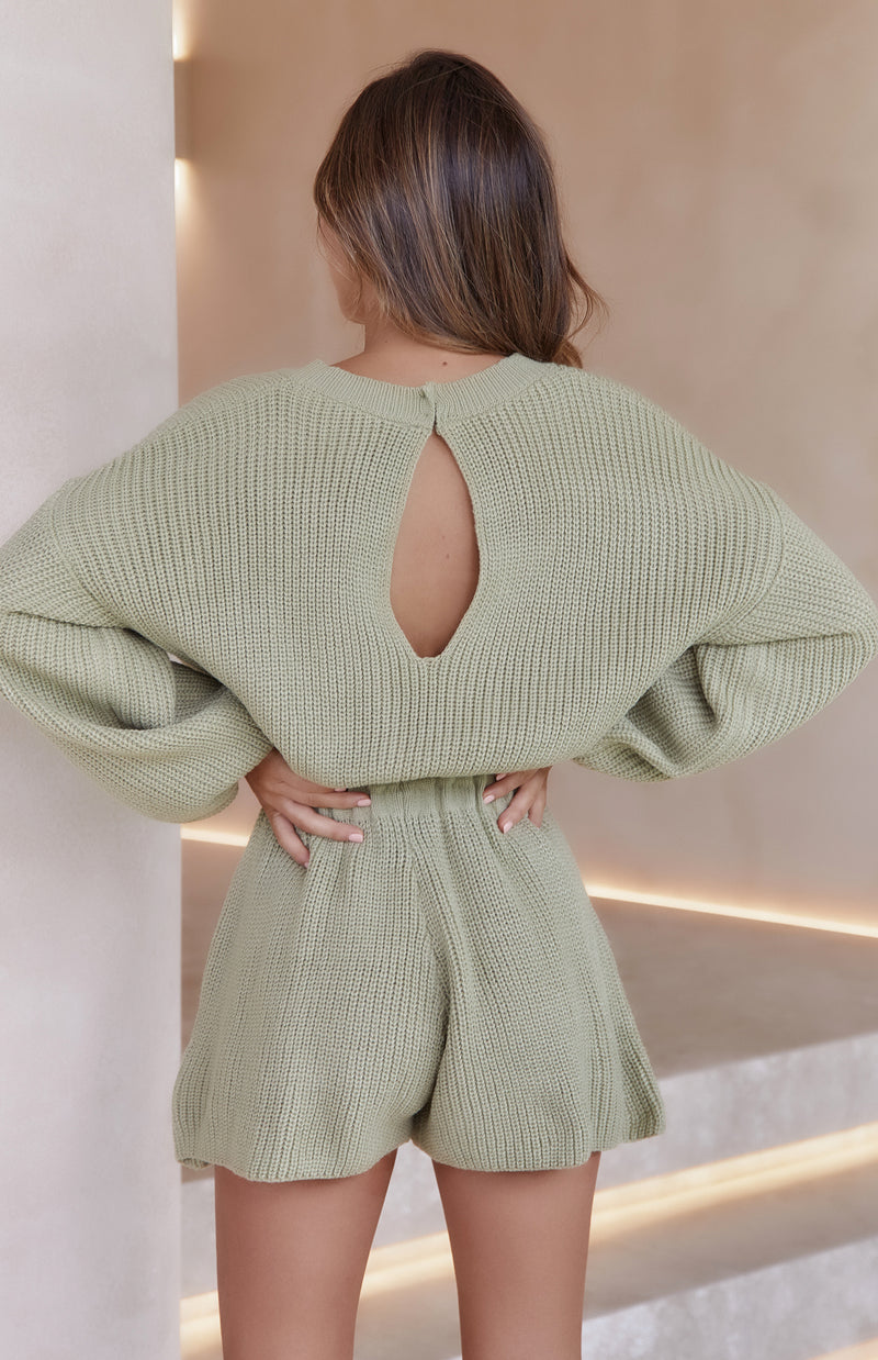 JUPITER PLAYSUIT - OLIVE