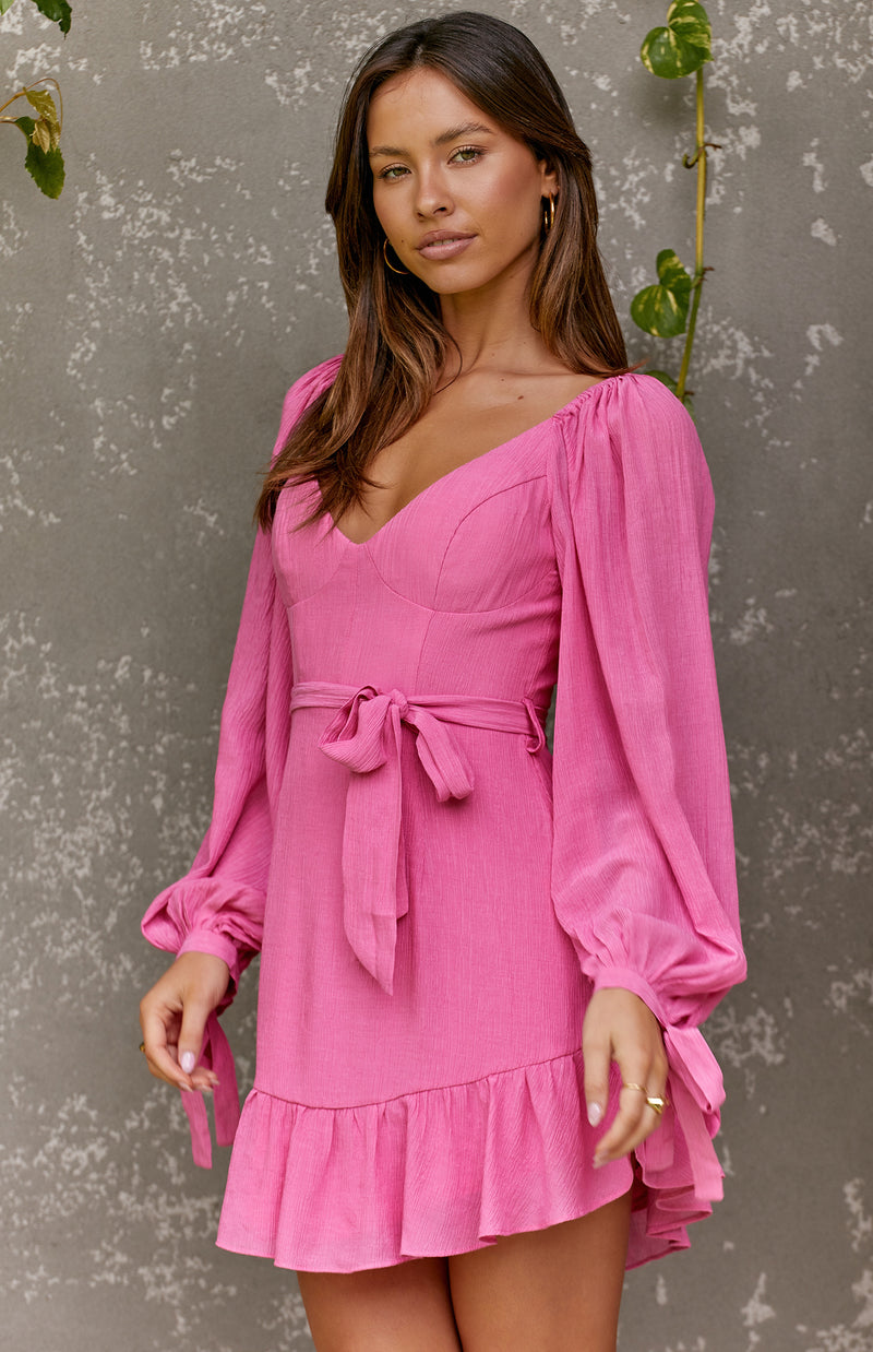CONCORDE DRESS - HOT PINK