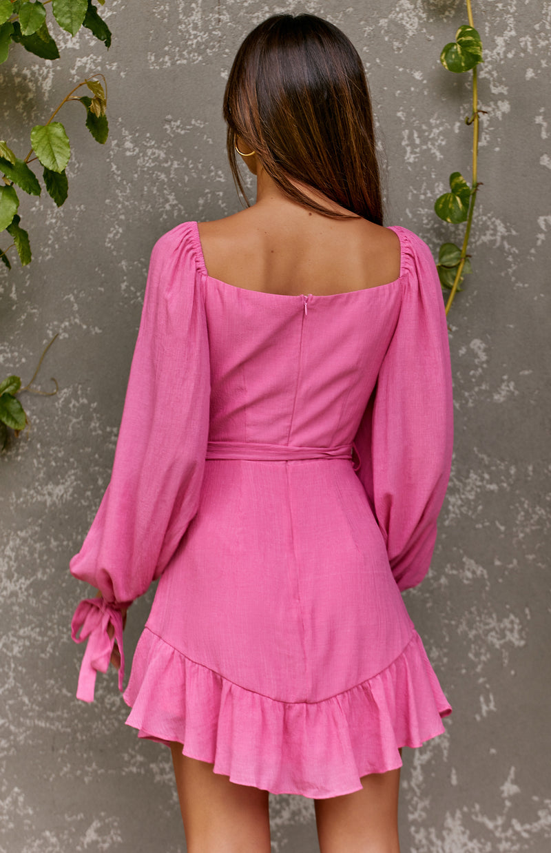 CONCORDE DRESS - HOT PINK