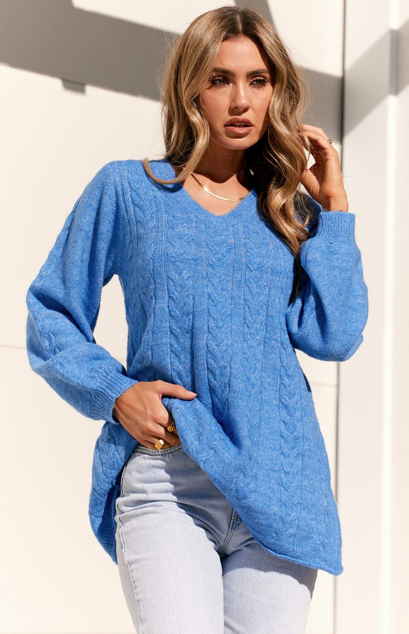 JOLENE JUMPER - BLUE