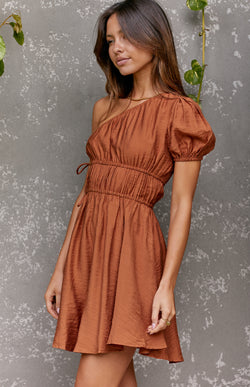 STEPEN DRESS - TAN