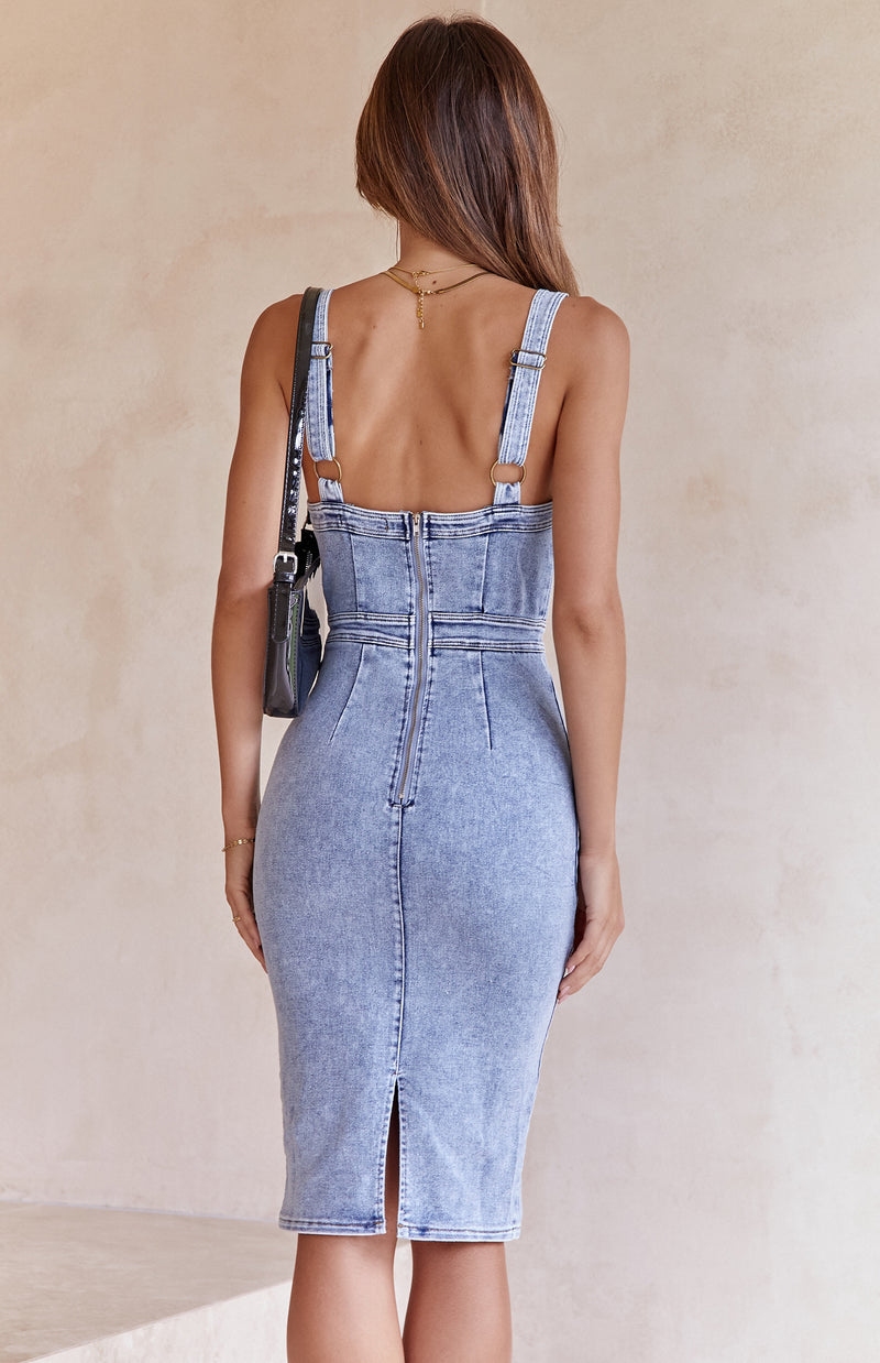 MAMBA DRESS - DENIM
