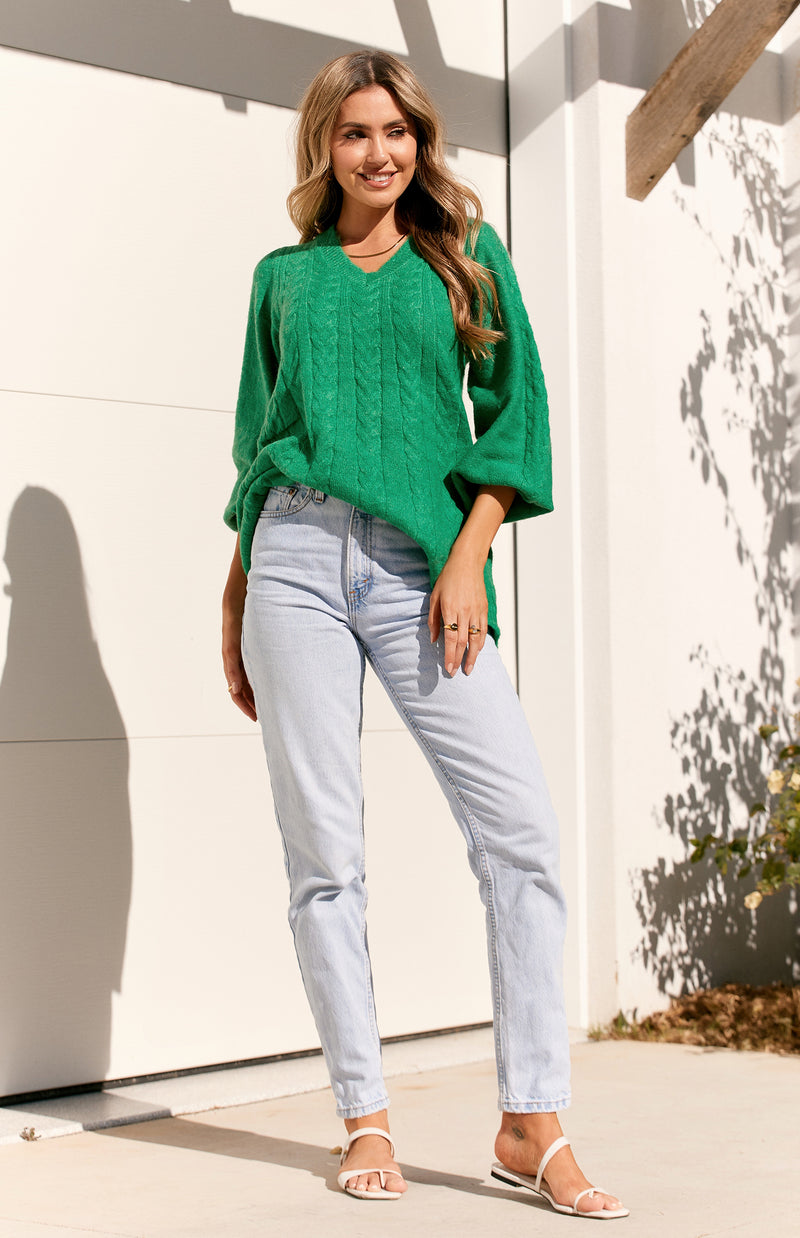 JOLENE JUMPER - GREEN