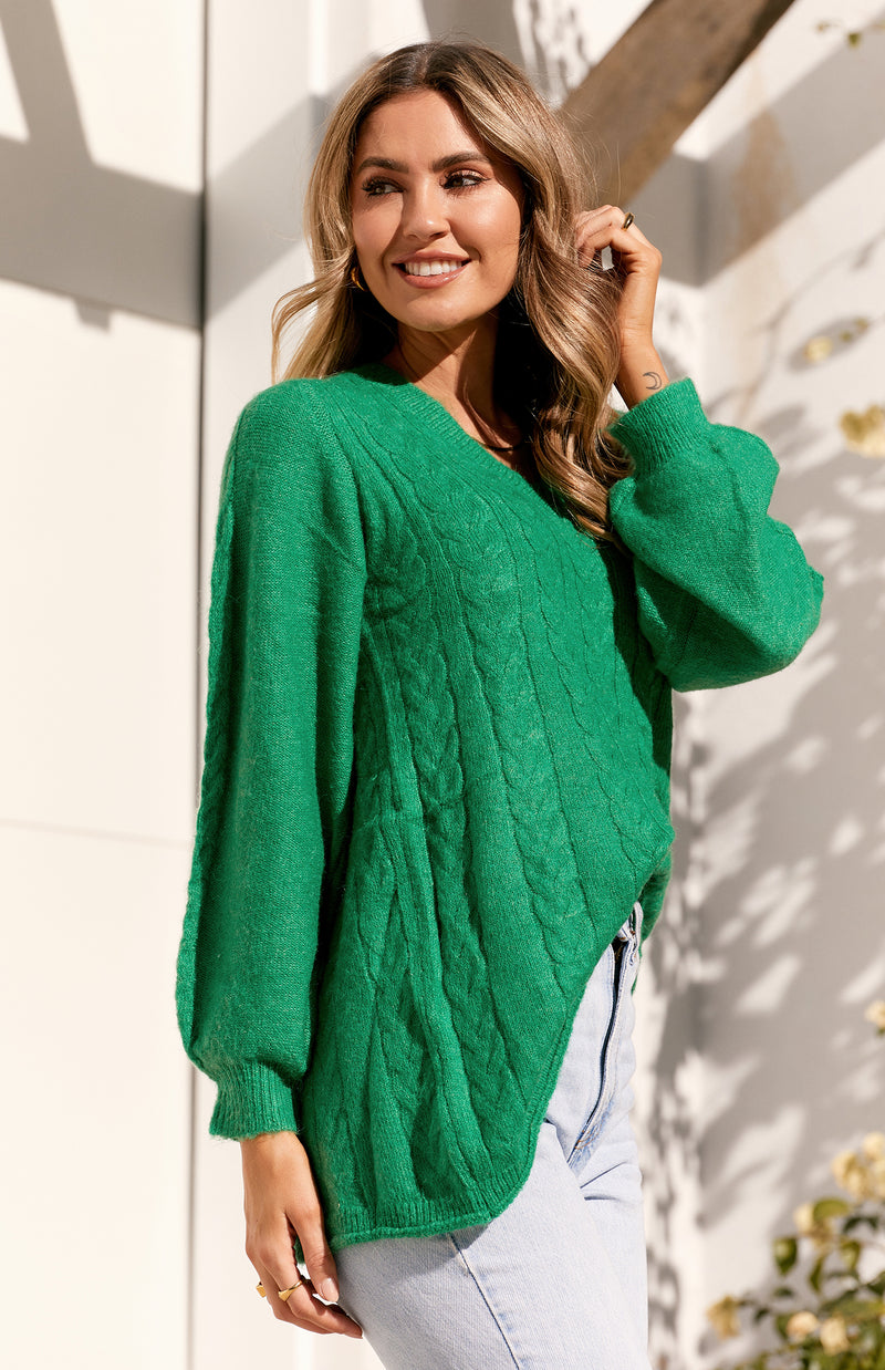 JOLENE JUMPER - GREEN
