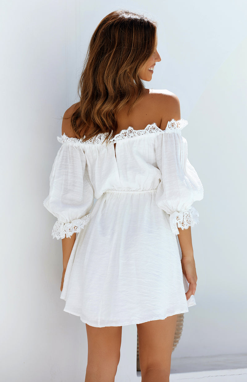 SANNA DRESS - WHITE