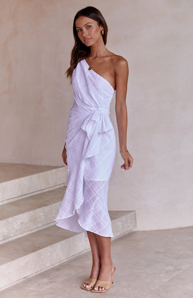 MALLORY DRESS - WHITE